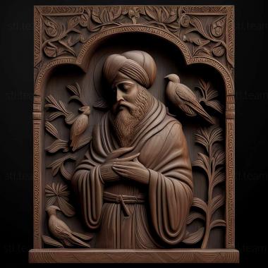 3D model Guru Nanak (STL)